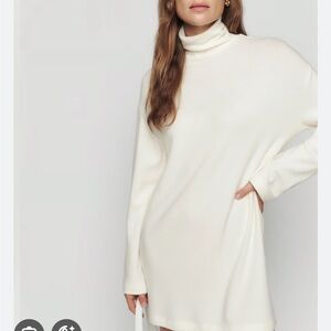 Reformation Aspen Knit Sweater Dress